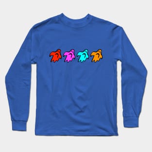 Pac-Man Ghosts Long Sleeve T-Shirt